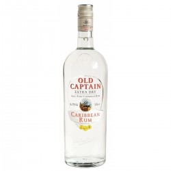 Rums Old Captain Extra Dry White 37.5  1L