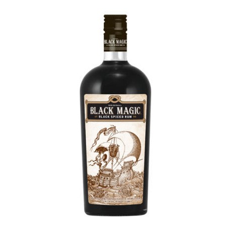 Rums Black Magic Spiced Rum 40  0.7 L