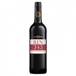 Vīns Hardys Bin 343 Cabernet Shiraz 14 13  0.75 L