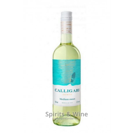 Vīns Calligari Gusto balts p.salds 11% 0.75 L