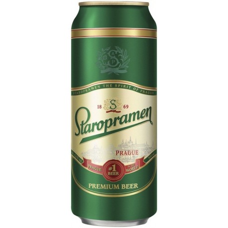 Alus Staropramen Premium 5% 0.5L
